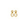 Les Cordes ohrringe gold