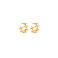 Les Cordes ohrringe gold