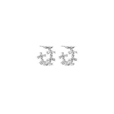 Les Cordes ohrringe silber