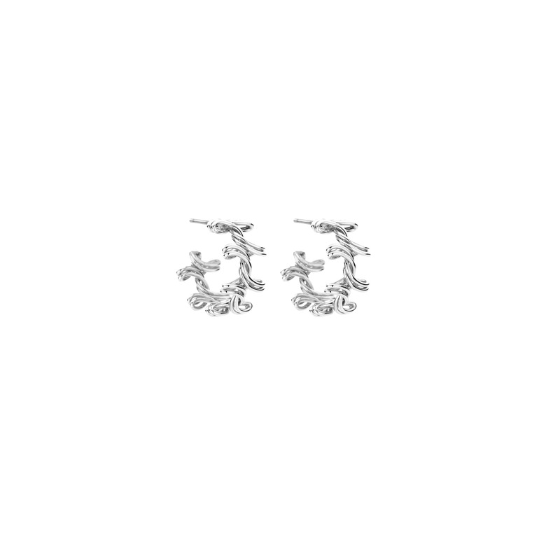 Les Cordes ohrringe silber 1