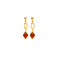 Les Cordes ohrringe cognac 1