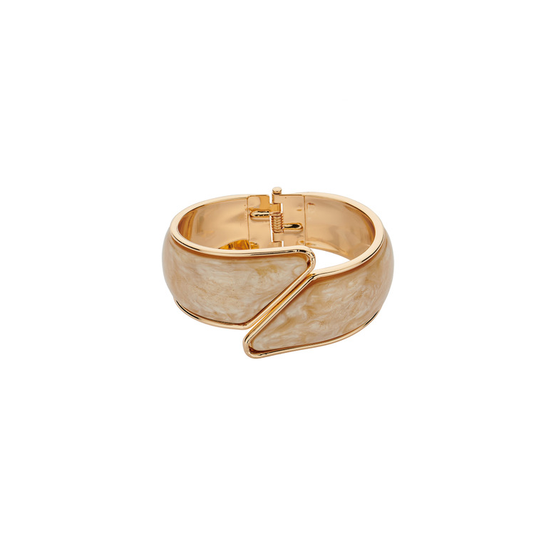 Les Cordes armband beige 1