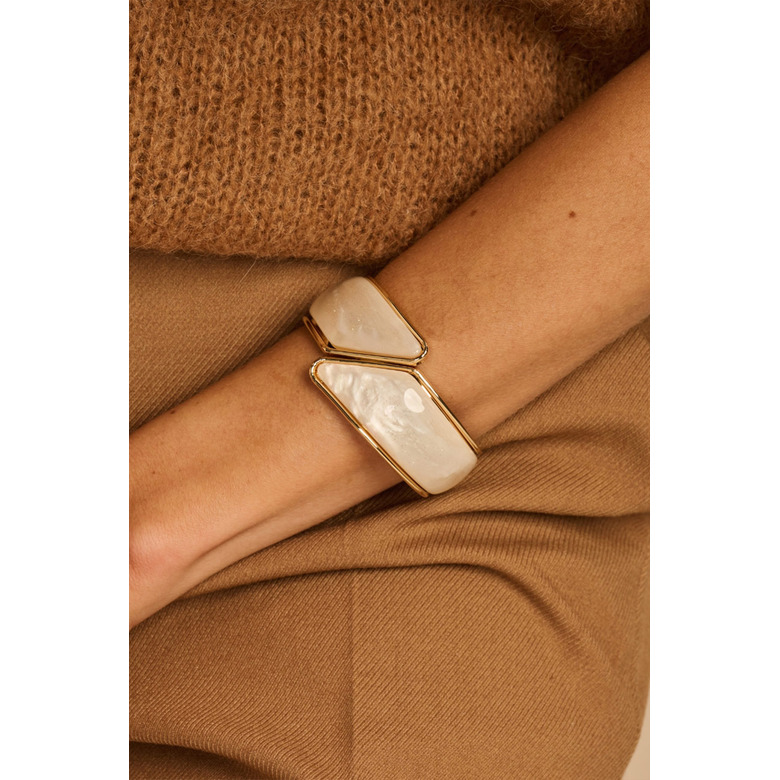 Les Cordes armband ecru 2
