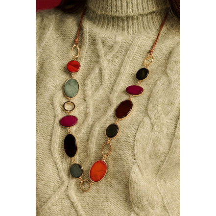 Les Cordes necklace multicolor