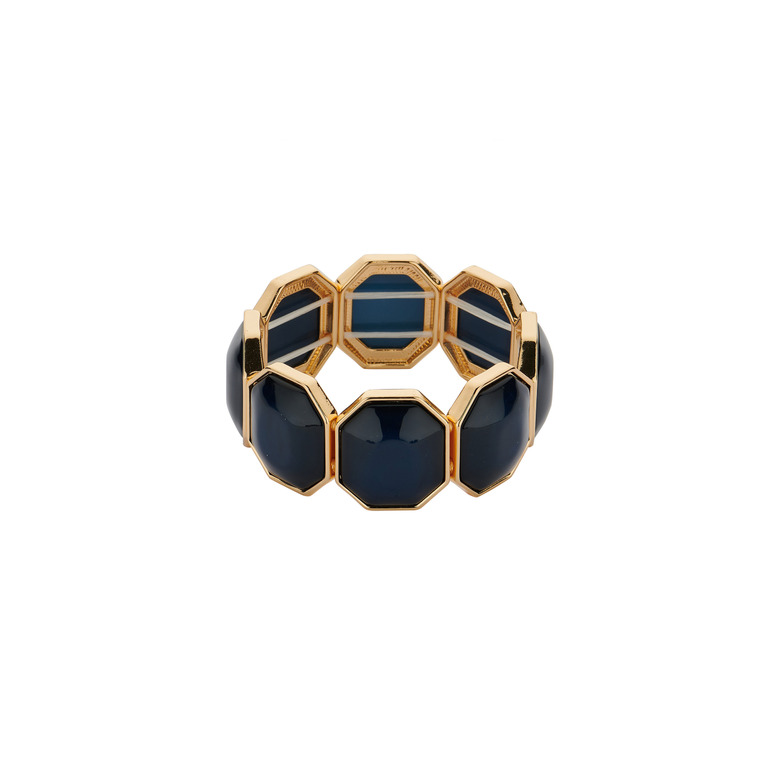 Les Cordes armband blau 1