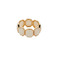 Les Cordes armband ecru