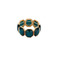 Les Cordes armband blau 1