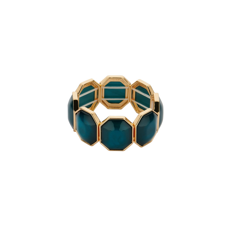 Les Cordes armband blau 1