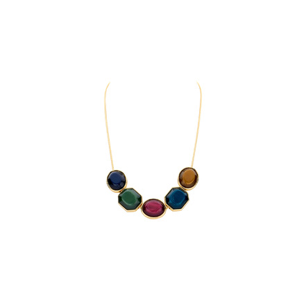 Les Cordes halskette multicolor