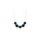 Les Cordes halskette blau 1