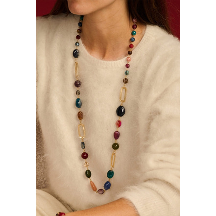 Les Cordes necklace multicolor