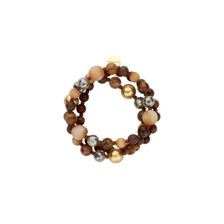 Les Cordes armband braun