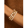 Les Cordes armband ecru 2