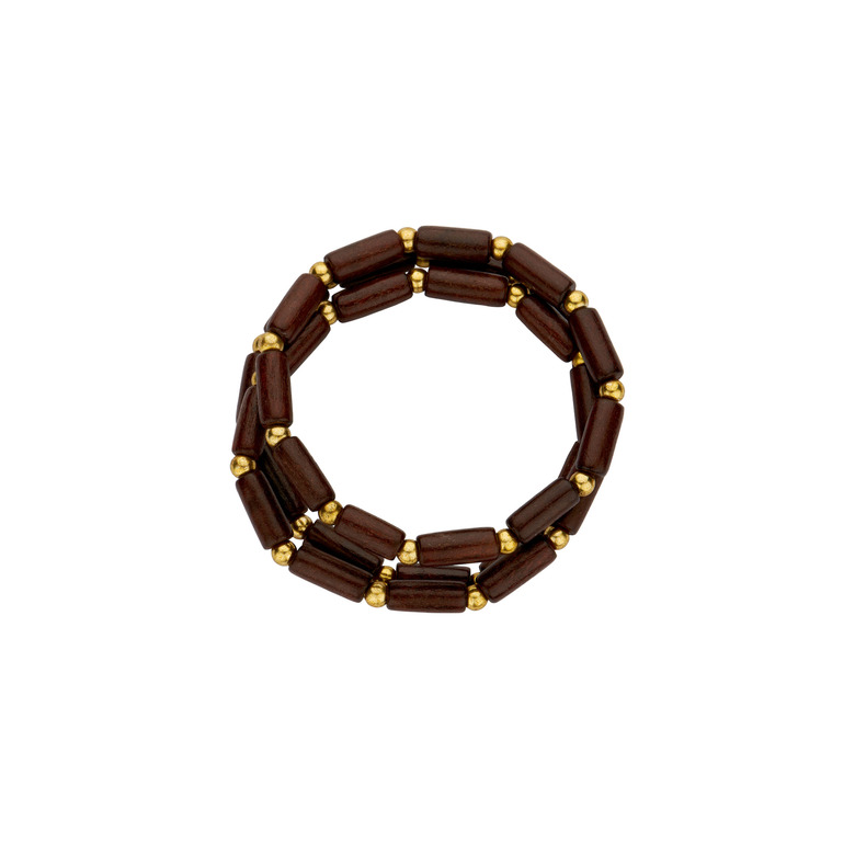 Les Cordes armband braun 1