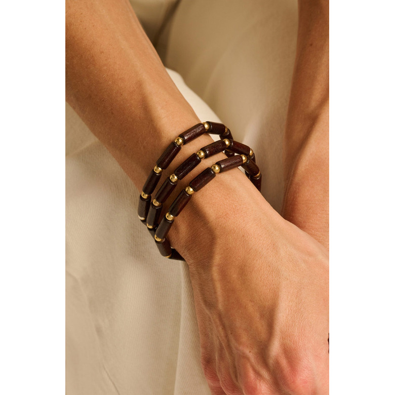 Les Cordes armband braun 2