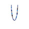 Les Cordes halskette blau 1