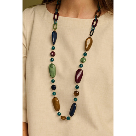 Les Cordes necklace multicolor