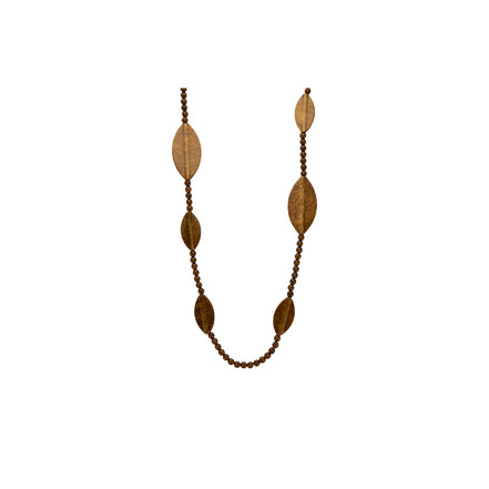 Les Cordes necklace brown