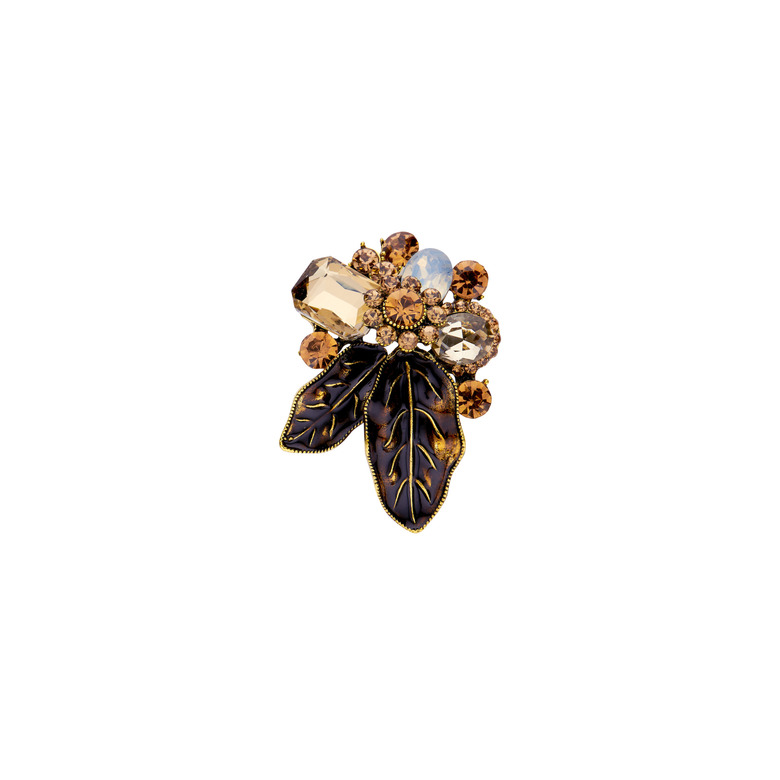 Les Cordes broche bronze 1