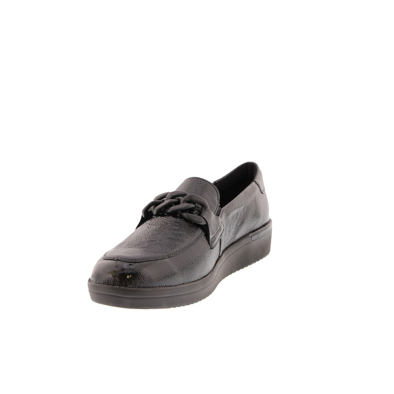 Solidus mokassins & halbschuhe schwarz 3
