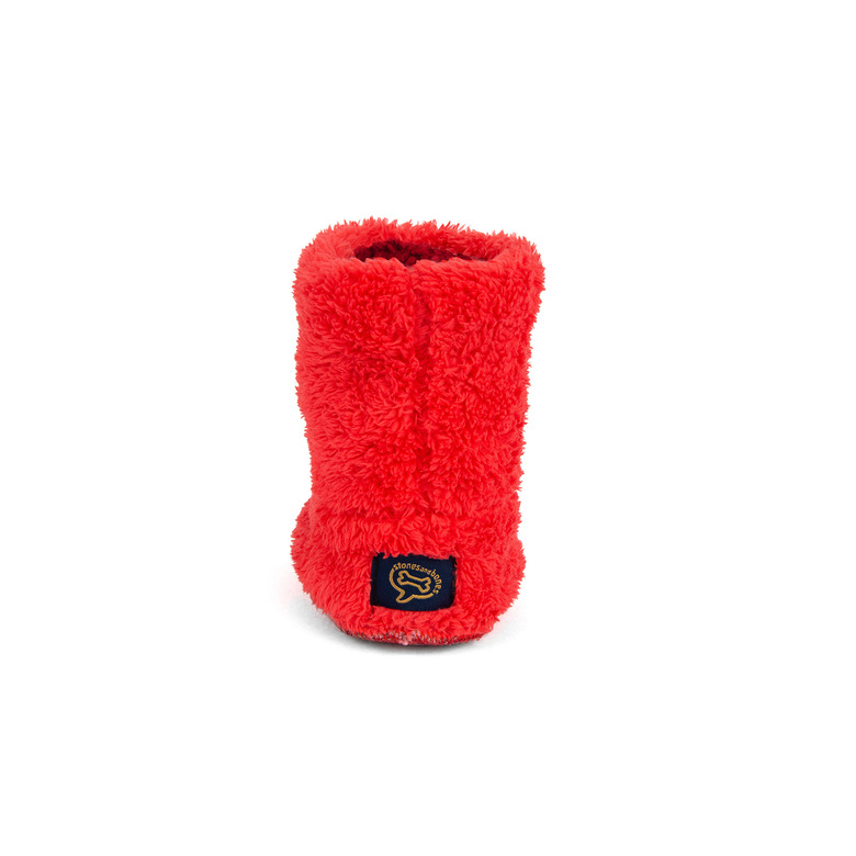 Stones And Bones pantoffeln rot 2