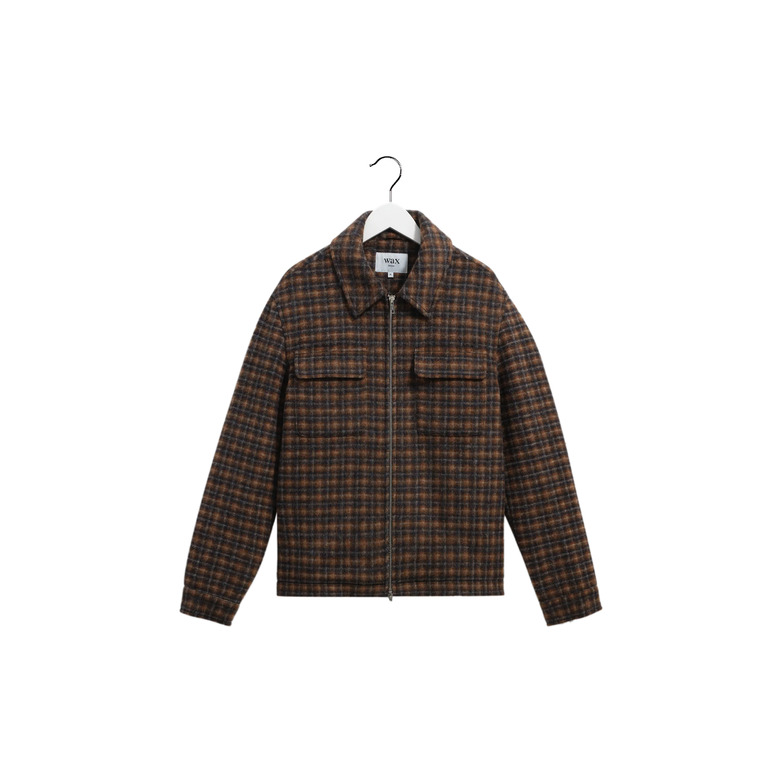 Wax London vest brown 1
