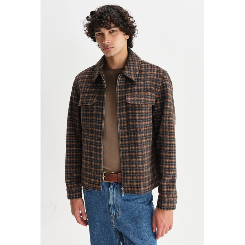 Wax London vest brown 2