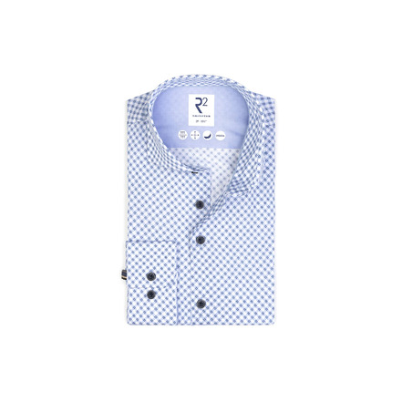 R2 Amsterdam chemise bleu