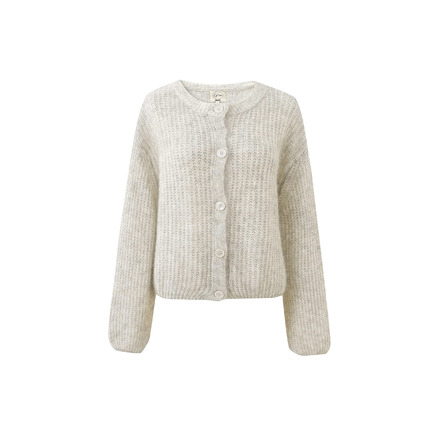 Frnch cardigan grijs