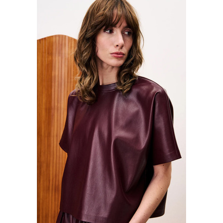 Frnch blouse bordeaux