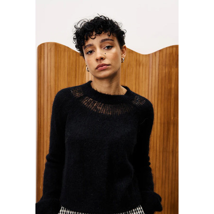 Frnch pullover schwarz