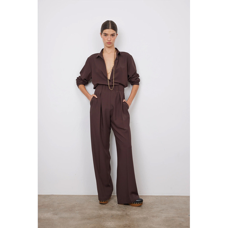 Bad Habits trousers brown 2
