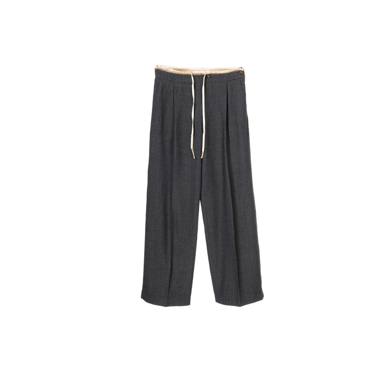 Bellerose trousers grey 1