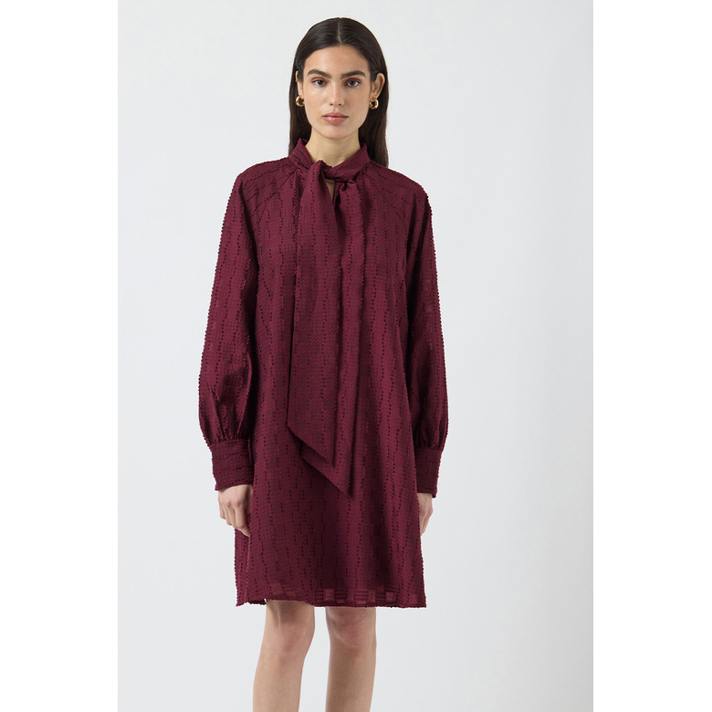Y.a.s robe bordeaux 2