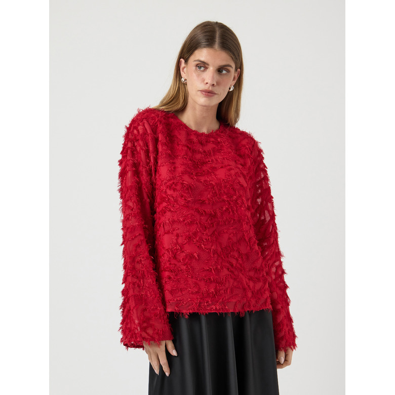 Y.a.s blouse red 2