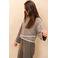 Yaya trui taupe 2