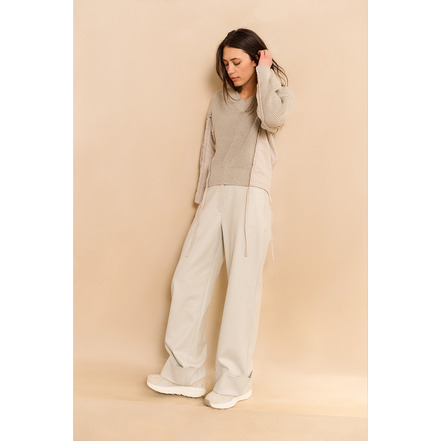 Yaya broek beige