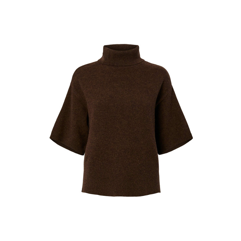 Y.a.s pullover braun 1