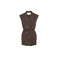 Y.a.s vest brown 1