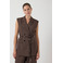 Y.a.s vest brown 2