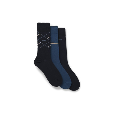 Boss socks blue
