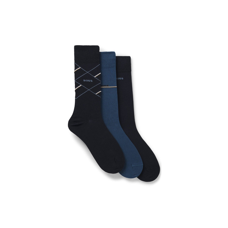 Boss socks blue 1