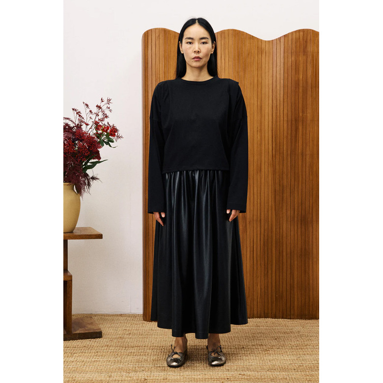 Frnch skirt black 2