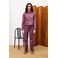 Frnch jeans violet 2