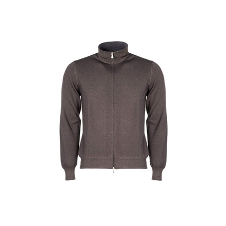 Gran Sasso cardigan brown
