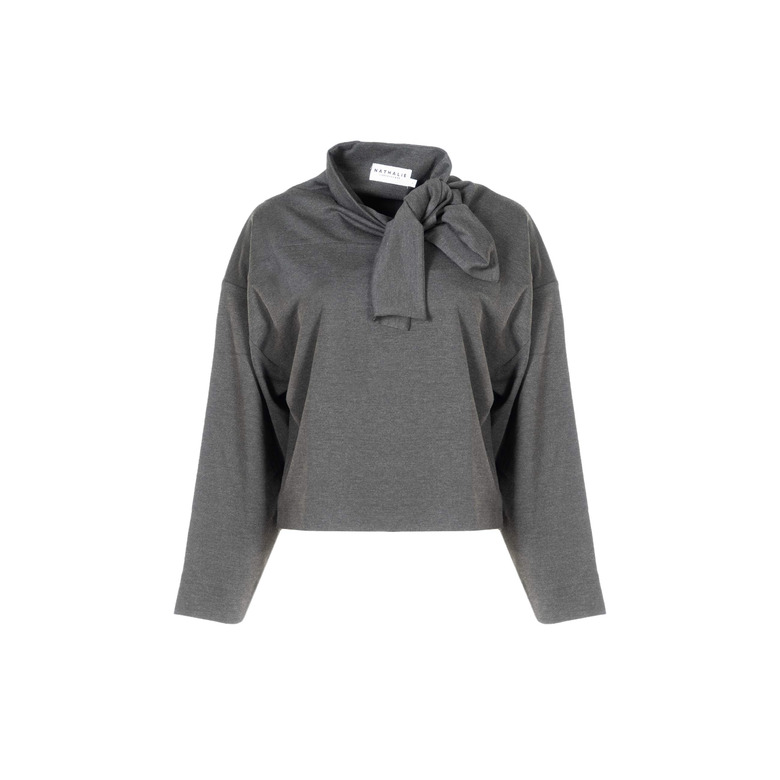 Nathalie Vleeschouwer bluse grau 1