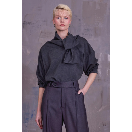 Nathalie Vleeschouwer blouse grey