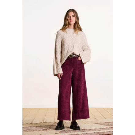 La Fee Maraboutee broek bordeaux