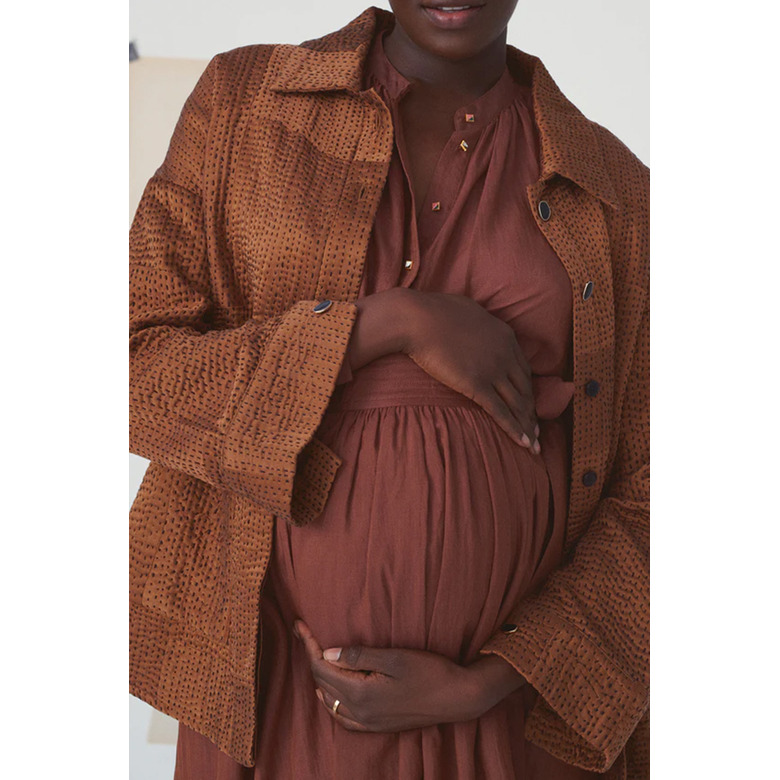 Mii blouse cognac 2