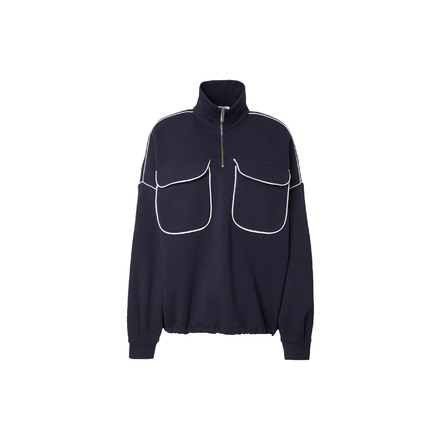 Edited sweater blauw